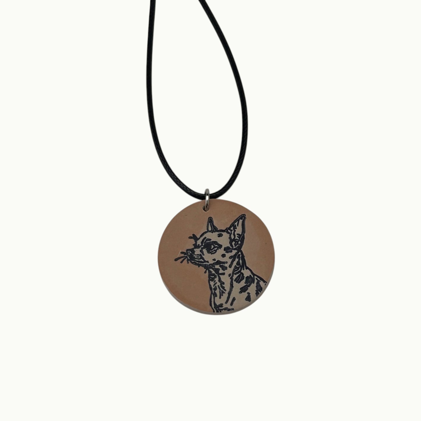 Chihuahua Pendant Necklace