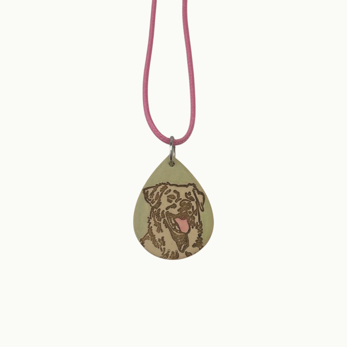Golden Retriever Pendant Necklace