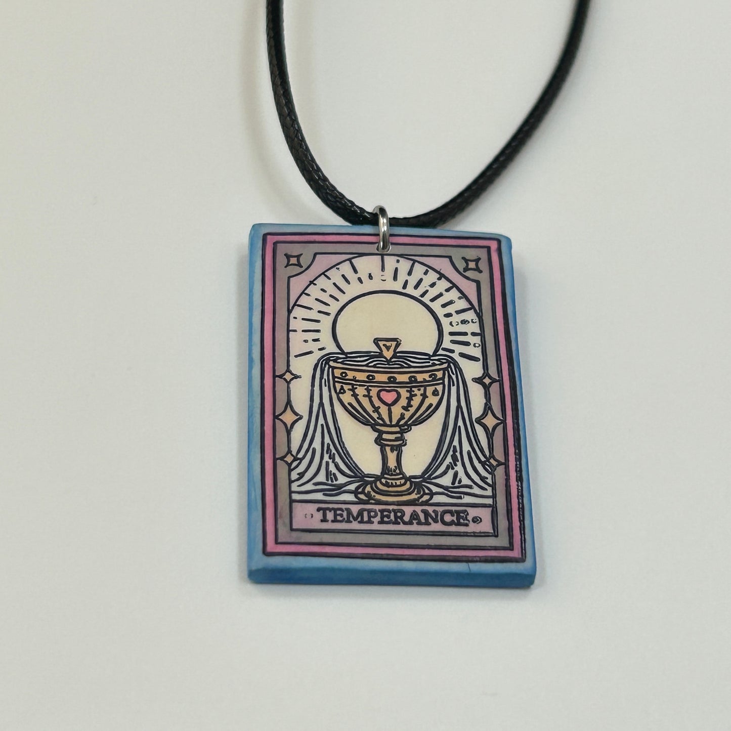 Temperance Tarot Card Pendant Necklace (Copy)