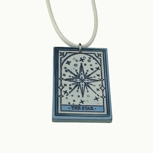 The Star Tarot Card Pendant Necklace