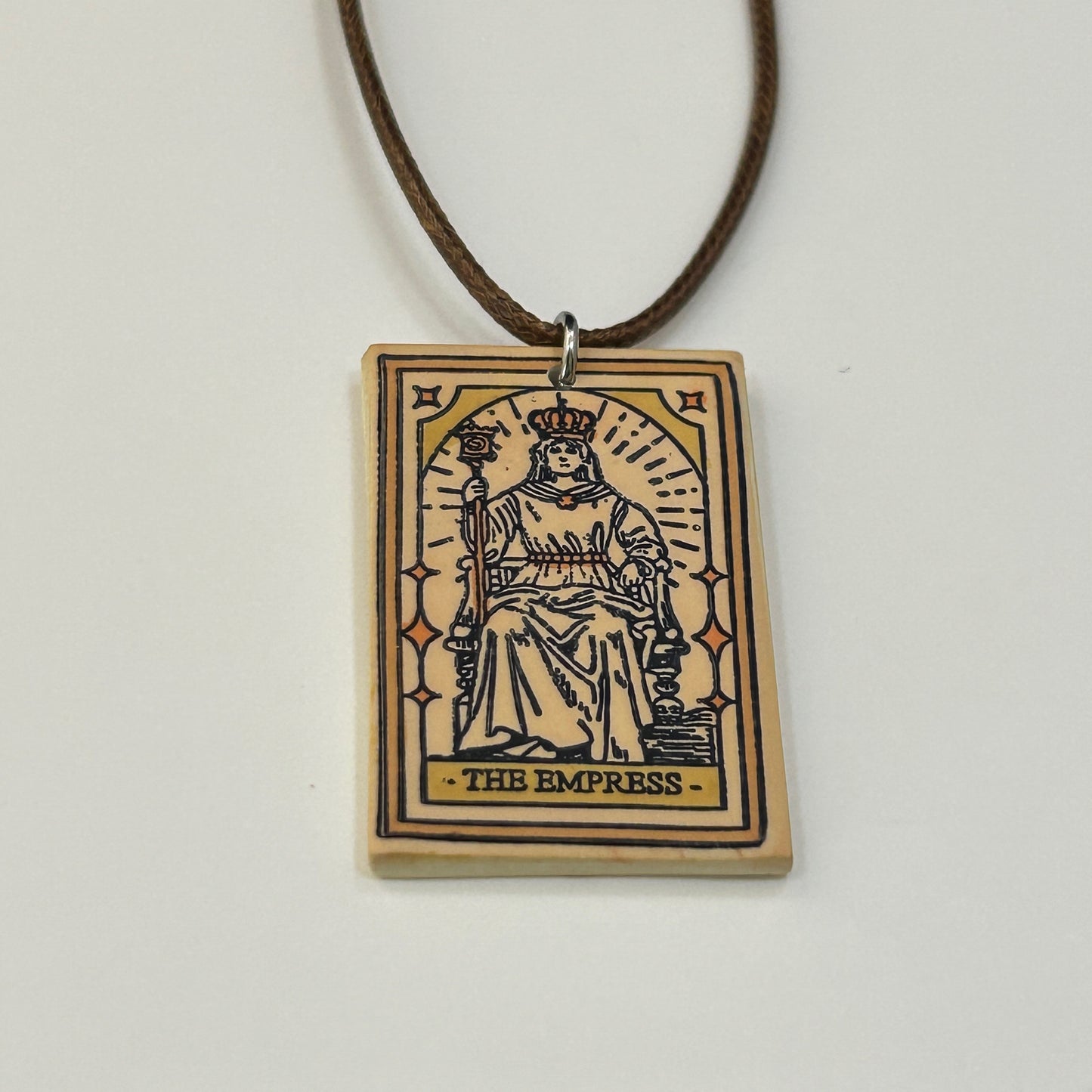 The Empress Tarot Card Pendant Necklace
