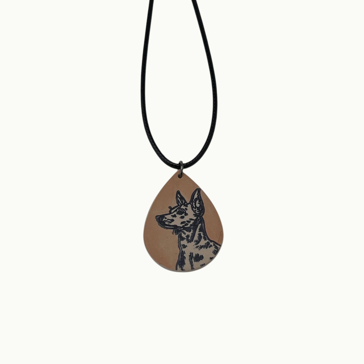 Belgian Malinois Pendant Necklace