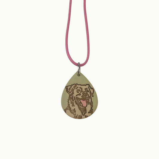Golden Retriever Pendant Necklace